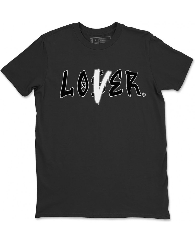 Loser Lover Design Printed Panda Sneaker Matching T-Shirt Black $16.82 T-Shirts