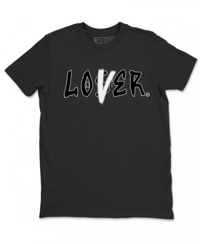 Loser Lover Design Printed Panda Sneaker Matching T-Shirt Black $16.82 T-Shirts