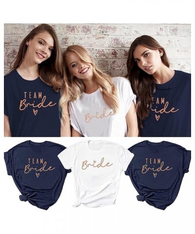 Bride Sweatshirt Bride Women Embroidered Bride Gifts Shirts Bachelorette Party Shirt Wedding Vacation Pullover Top Bride-gold...