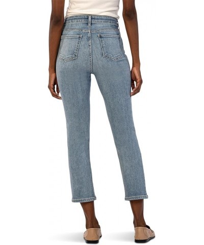 Women's Elizabeth High-Rise Crop Straight Legs Regular Hem in Supported Supported $38.15 Jeans