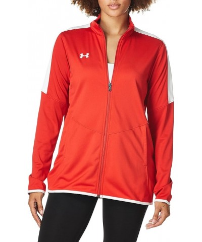 Women's Rival Knit Warm-Up Jacket Red $10.96 Jackets