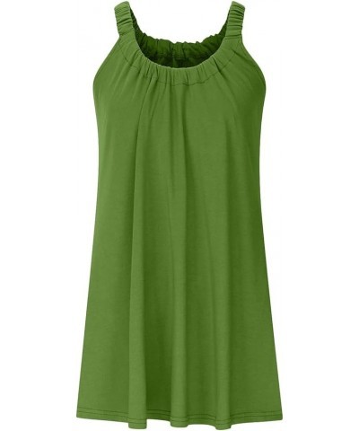 Beach Dresses for Women, Women's Beach Dress Bikini Beachwear Coverups Casual Vacation Short Summer Halter Dresses Army Green...