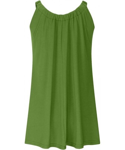 Beach Dresses for Women, Women's Beach Dress Bikini Beachwear Coverups Casual Vacation Short Summer Halter Dresses Army Green...