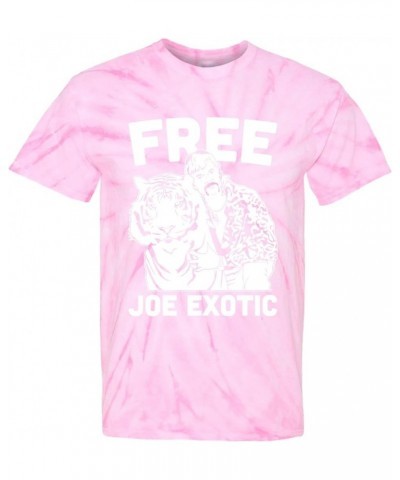 Free Joe Exotic - Gay Tiger King Documentary Men's T-Shirt Pink Tie Dye $9.64 T-Shirts