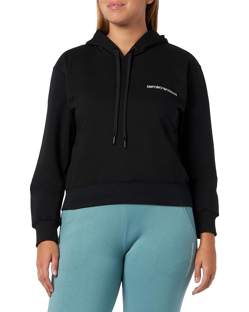 Women's Iconic Terry Hoodie Black $51.79 Hoodies & Sweatshirts