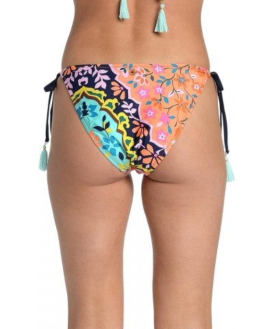 Women's Standard Side Loop Hipster Bikini Swimsuit Bottom Multi//Flora-block $9.48 Swimsuits