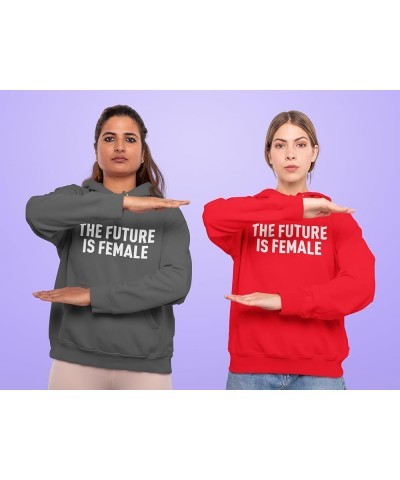 The Future is Female Feminism Womens T-Shirt Yellow $9.03 T-Shirts