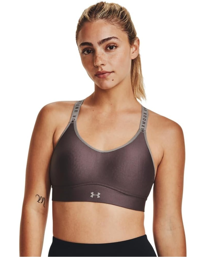 Women's Infinity Mid Impact Bra (057) Ash Taupe / / Pewter $15.99 Lingerie