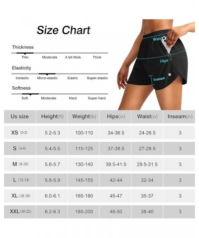 Women's Running Shorts with Zipper Pockets Quick Dry Athletic Workout Gym 3" Shorts for Women with Comfy Liner Grey Sage $12....