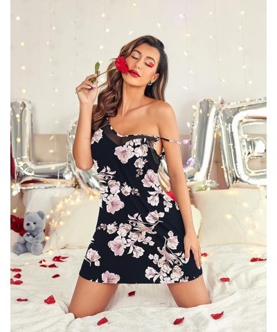 Women's Camisole Chemise Nightgown Pink Floral $11.60 Sleep & Lounge