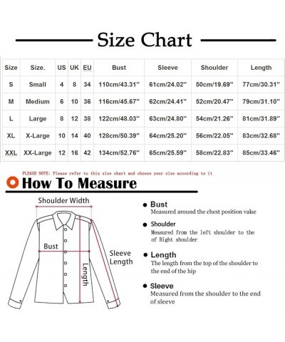 Winter Coats for Women Zip Up Floral Print Hoodie Xmas Trendy Plus Size Sweatshirts Casual Loose Pocket Jackets A04-red $8.52...