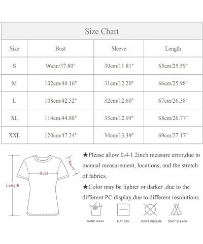 Summer Tops for Women 2023 Dressy Casual Hollow Short Sleeve Crewneck Boho Tops Fashion Plus Size Blouses T-Shirts A Blue $8....