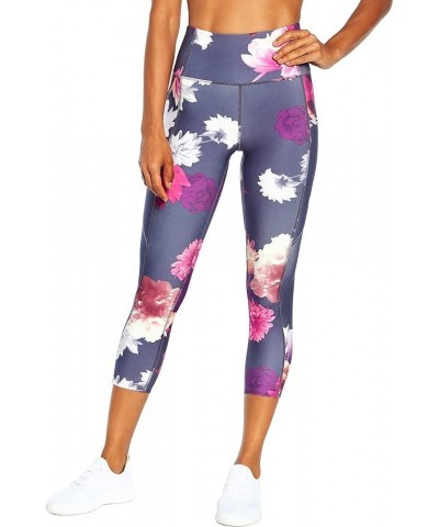 Women's Carson High Rise Pocket Capri Legging Heron Flora Collage $9.78 Others