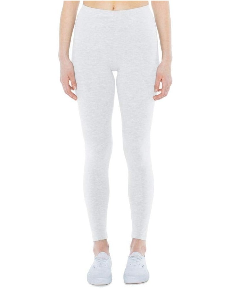 Ladies' Cotton Spandex Jersey Leggings XL WHITE $15.00 Leggings