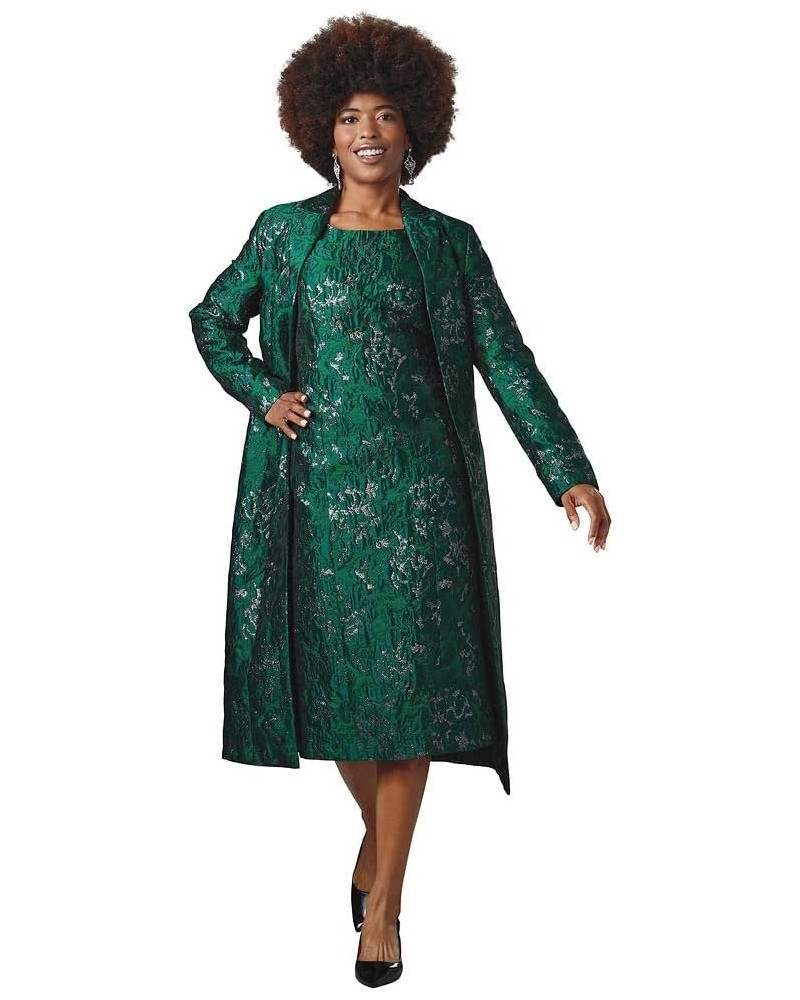 Jacquard Dress Set Jade $50.98 Suits