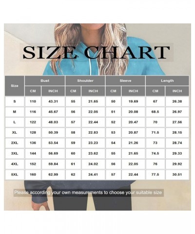 Womens Long Sleeve Tops Drawstring Pullover Tops Fall Tie Dye Light Weight Hoodies Loose Fit Business Casual Clothes V10-sky ...