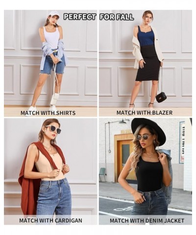 Tank Top for Women with Built-in Padded Bra Adjustable Wide Strap Camisole Cotton Cami Shirts Apricot Peach $14.83 Tanks