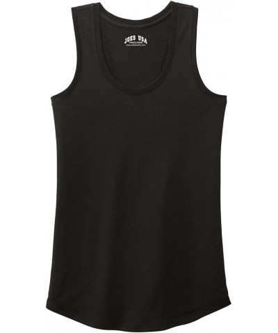 Ladies Tri-Blend Heather Racerback Tank Tops. XS-4XL Black $16.79 Tanks