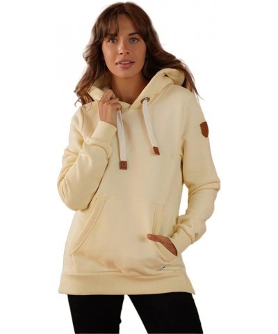 Women's Galaxy Hoodie Vanilla Vanilla $61.57 Hoodies & Sweatshirts