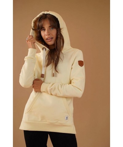 Women's Galaxy Hoodie Vanilla Vanilla $61.57 Hoodies & Sweatshirts