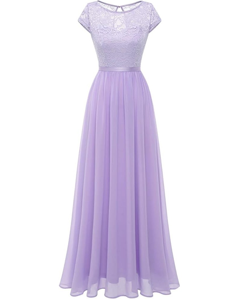 Women Fomal Dress, 2024 Wedding Guest Bridesmaid Dress, Cockail Prom Party Dress Lavender $29.69 Dresses