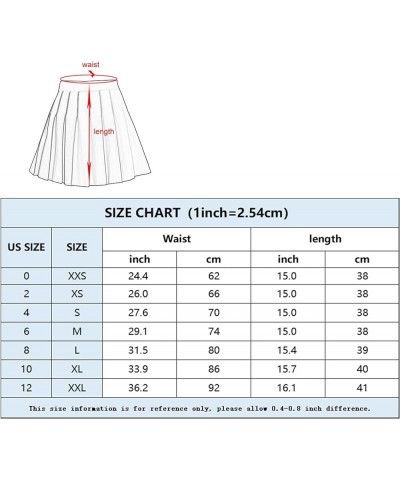 Women's High Waist Pleated Mini Skirt Skater Tennis Skirt Light Pink $12.64 Skirts