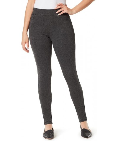 Women's Avery Slim Pull on Pant Heather Grey $18.38 Pants