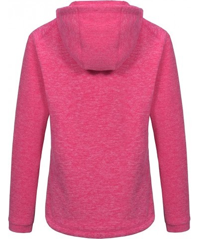 Womens Winter Warm Polar Fleece Pullover Hoodie Lightweight Thermal Sweatshirts Running Hiking Rose Red Heather $25.00 Active...