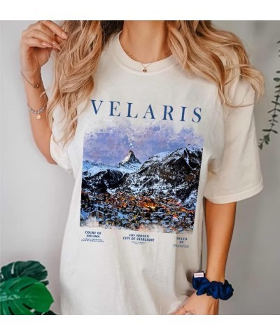 Velaris Shirt - Acotar Sarah J Maas T-Shirt, City of Starlight A Court of Thorns and Roses Bookish Shirt Heliconia $12.51 T-S...