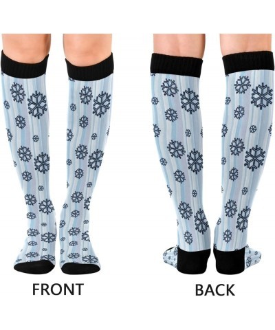 Compression Socks for Women and Men Circulation Long Socks for Athletic Running Cycling Nurse Multi-8 $8.99 Activewear