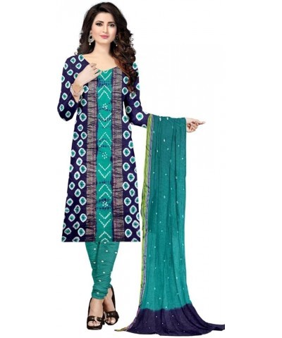 GJ Fashion Indian Traditional Churidar Salwar Suit with Dupatta for Women & Girls Blue-aquamarine33.1 $26.34 Suits