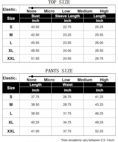 Women's 2 Piece Outfits Button Down Long Sleeve Shirt and Wide Leg Pants Set White $21.62 Activewear