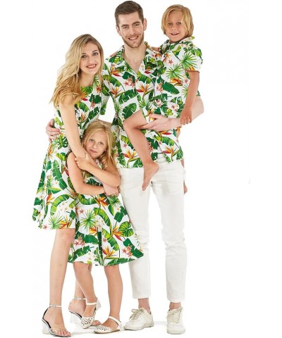 Matchable Family Hawaiian Luau Men Women Girl Boy Clothes in Bird of Paradise Women Women Mermaid Dress $22.35 Jewelry