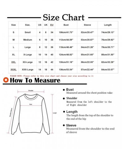 Tunic Tops for Women Loose Fit Dressy Long Sleeve Shirt 2024 Casual Round Neck Blouse Oversized Medium Long Pullover 04 Hot P...