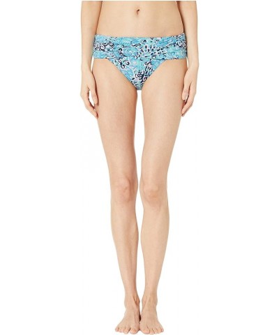 Lagoon Sarong Hipster Bikini Bottom Aqua Spritz $40.49 Swimsuits