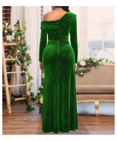 Elegant Prom Gown Mermaid Dresses for Women Formal Off Shoulder Evening Gown Backless Long Party Dress 4501n-green $23.91 Dre...