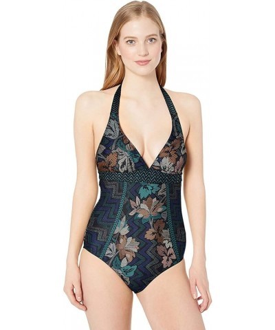 Women's Lahari One Piece Black Horchata $23.10 Swimsuits