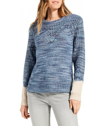 Women's Winter Warmth Sweater Blue Multi $45.40 Sweaters