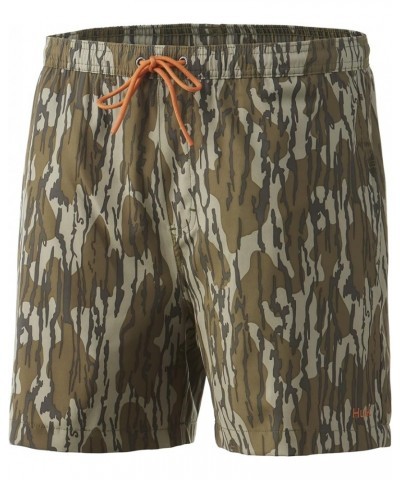 Women's Volley 5.5" Elastic Waist Quick-Dry Swim Shorts Mossy Oak Bottomland $12.20 Activewear