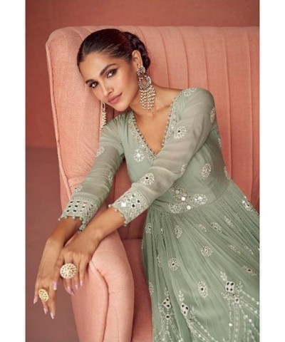 Special Occasion Wear Pakistani Stylish Fashion Salwar Kameez Sharara Palazzo Suits Choice-2 $51.45 Suits