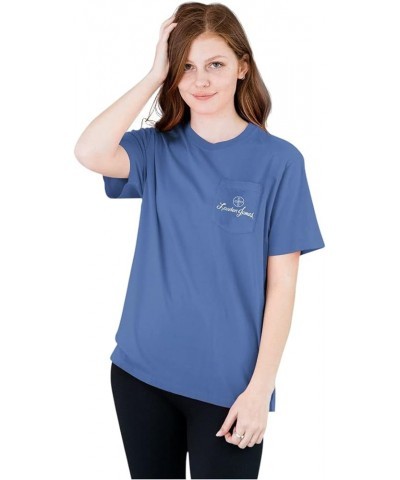 Women's Tshirt 100% Cotton Gone Beachin Delta Blue $13.21 T-Shirts