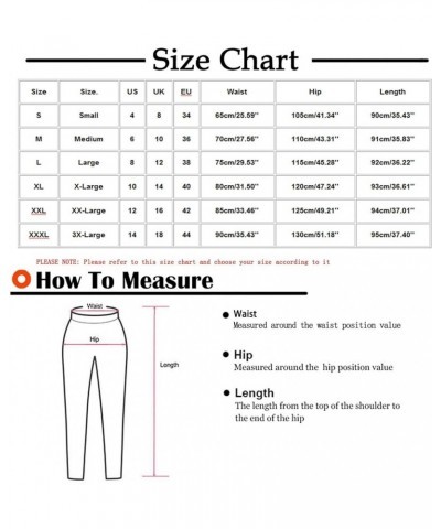 Elastic Tie-up Waist Women's Trouses Comfy Cotton and Linen Ninth Pants with Pockets Summer Casual Button Front Pants Dark Gr...