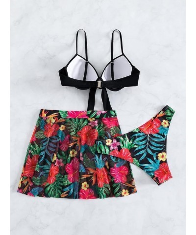 womens Tropical Multi Black B $12.99 Swimsuits