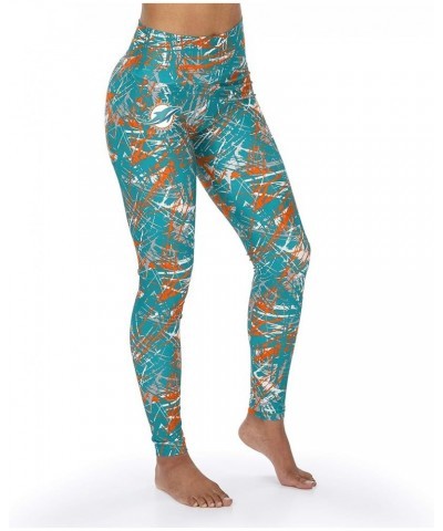 Officially Licensed NFL Women's Firework Legging, Team Color Miami Dolphins Team Color $10.12 Others