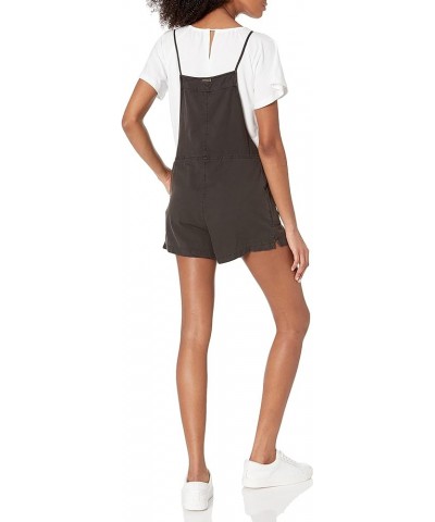 womens Out N About Short OverallRompers Off Black $30.94 Overalls