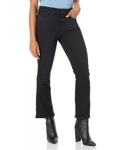 Women's Colette Crop High Rise Flare Raw Hem in Black Caviar Black Caviar $43.44 Jeans