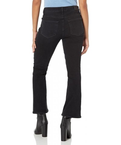 Women's Colette Crop High Rise Flare Raw Hem in Black Caviar Black Caviar $43.44 Jeans