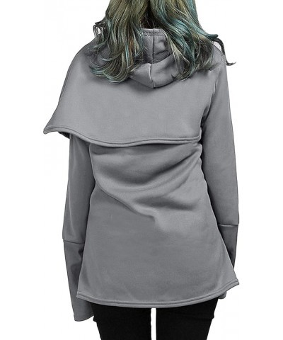 Women's Casual Long Sleeve Faith Letter Printed Hoodie Sweatshirt with Pocket A-grey $10.56 Hoodies & Sweatshirts