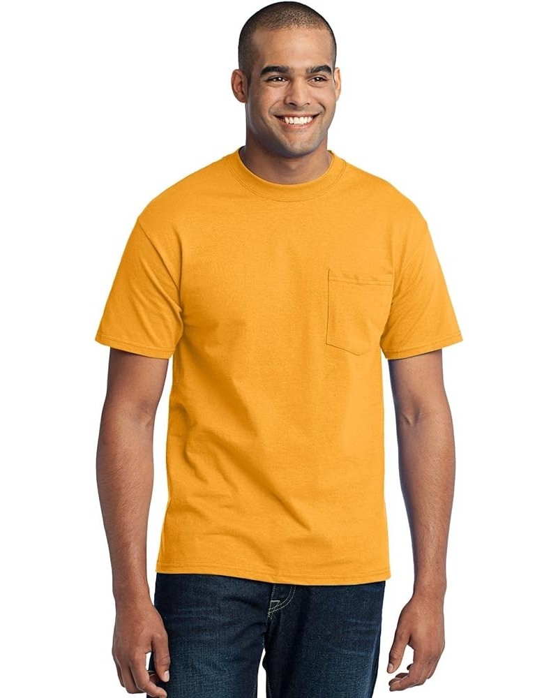 Port & Company - Core Blend Pocket Tee. Pc55p Gold $8.53 T-Shirts