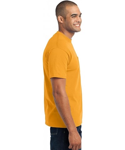 Port & Company - Core Blend Pocket Tee. Pc55p Gold $8.53 T-Shirts